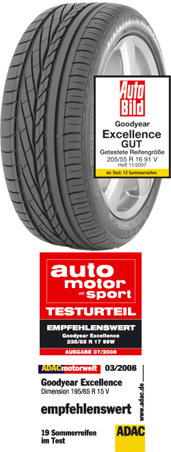 Sommerreifen Goodyear EXCELLENCE AO FP